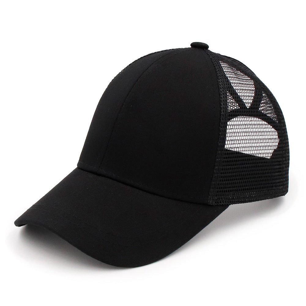 Women's Breathable Ponytail Hip Hop Hat