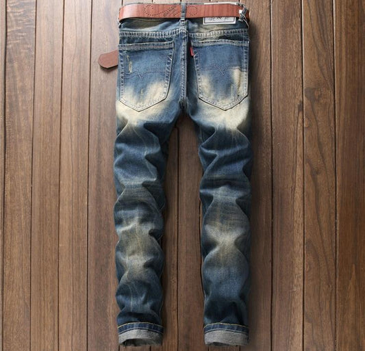 American Style Men's Ripped Jeans.